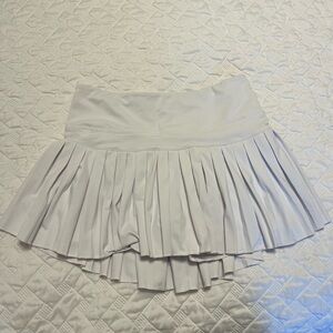 Goldhinge White Tennis Skirt